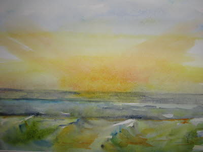 db_db_Sonnenaufgang_am_Meer_Aquarell-_36x4811